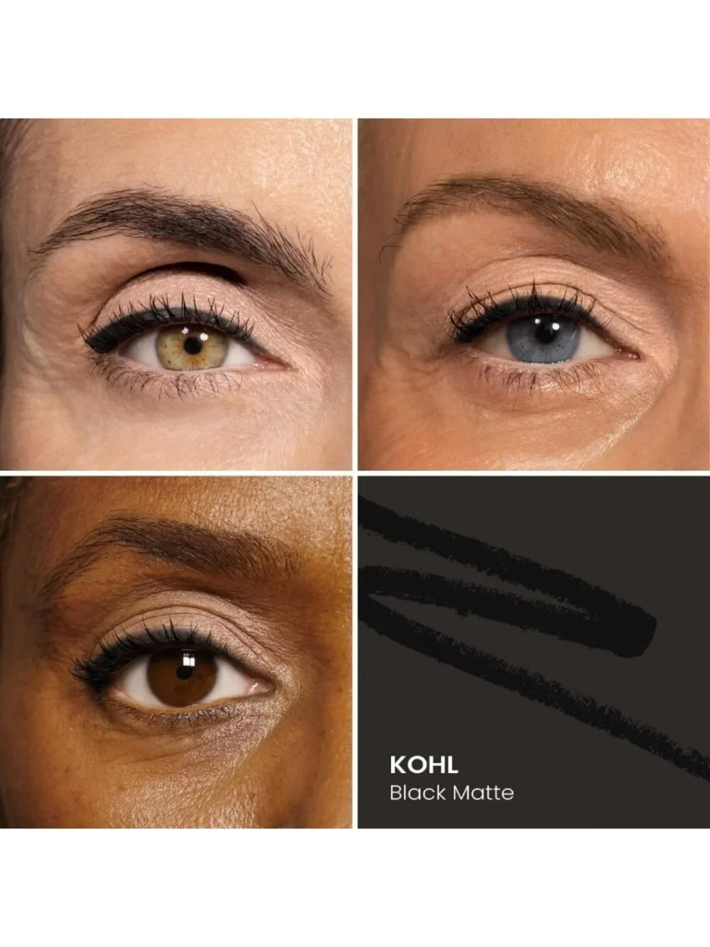 Water-Resistant Gel Eyeliner for Mature Women - Long-Lasting, Mess-Proof, Black